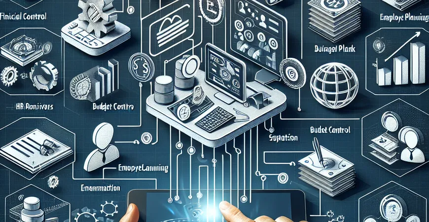 企业预算控制！财务管理系统和 HR 软件配合要点​